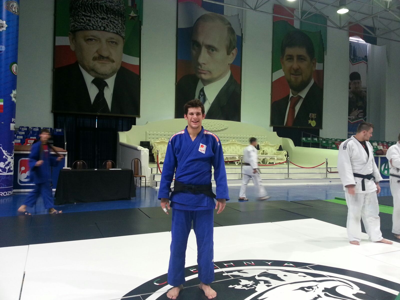 Lucas Monreal en Chechenia